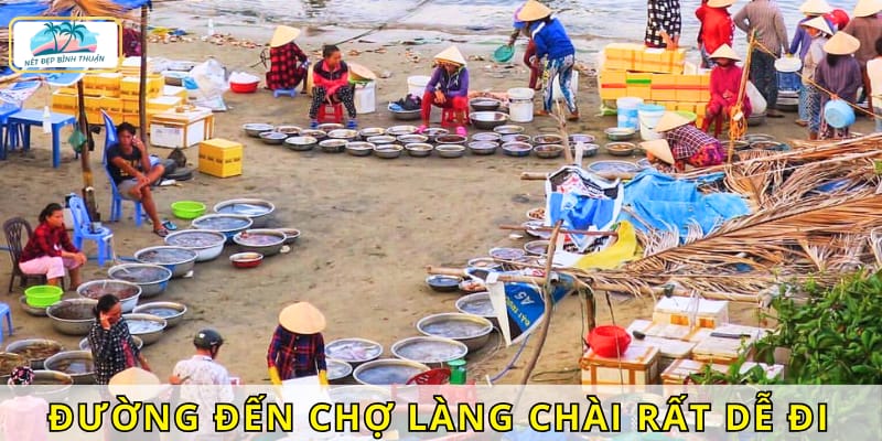 Dễ dàng di chuyển đến chợ làng chài Mũi Né bằng xe máy, ô tô hoặc xe Jeep