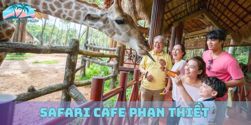 Quán cà phê Safari độc đáo với không gian mở