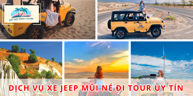 Có rất nhiều dịch vụ Mũi Né Jeep tour uy tín