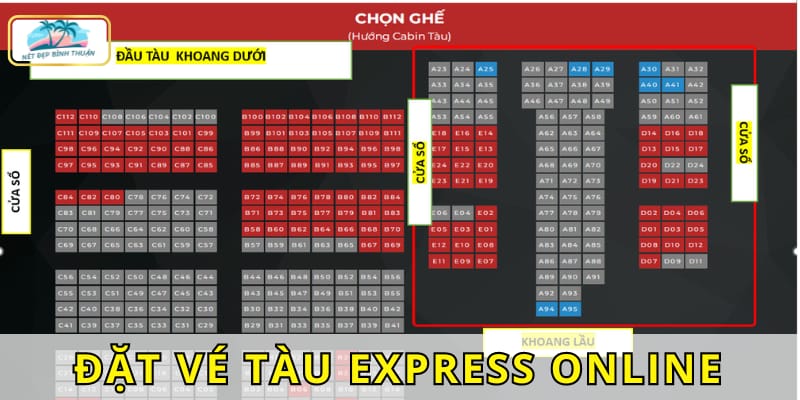 Đặt vé tàu Express đi Phú Quý Online 