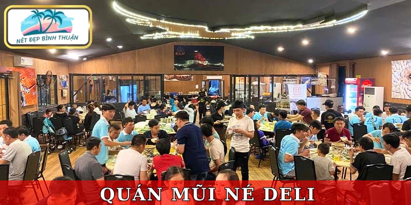 Quán ăn ở Mũi Né này luôn tấp nập các thực khách muốn thưởng thức hải sản tươi ngon