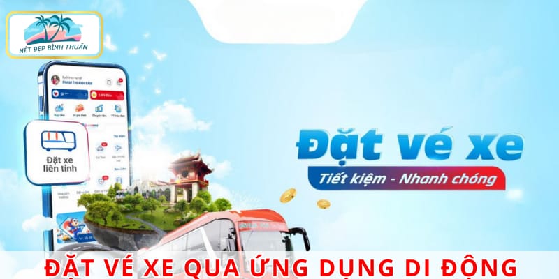 Đặt vé qua ứng dụng có thể so sánh giá, đặt vé nhanh với nhiều tiện ích