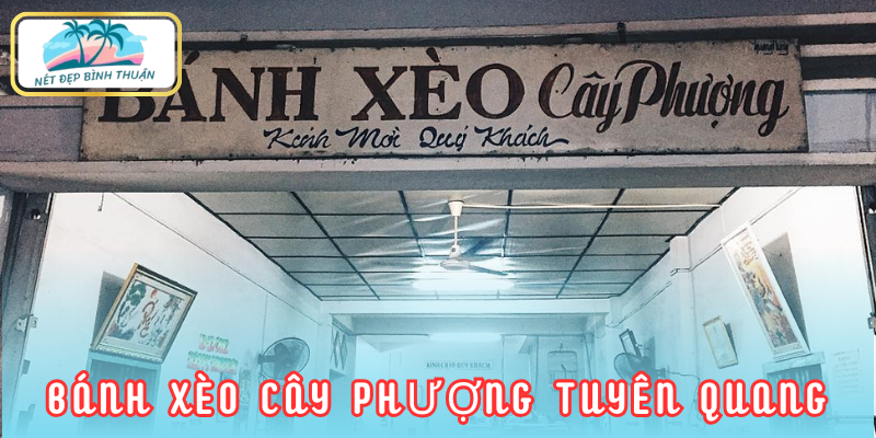 Bánh xèo cây phượng tuyên quang