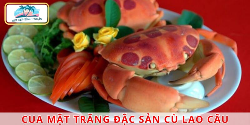 Cua Mặt Trăng có thịt chắc, ngọt, rất được ưa chuộng tại đảo