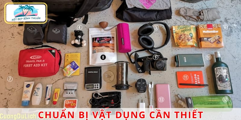 Chuẩn bị đầy đủ các vật dụng cần thiết khi tự túc đi du lịch Phan Thiết