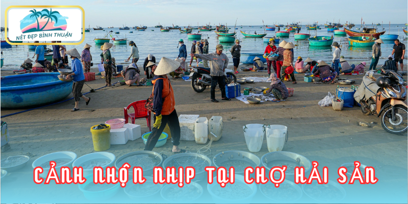 Chợ hải sản Mũi Né - Mũi Né cách Phan Thiết bao xa để đến được đây?