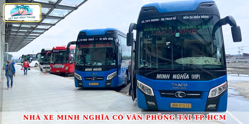 Văn phòng nhà xe Minh Nghĩa tại TP.HCM