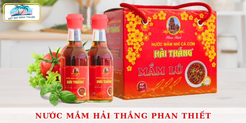 Nước mắm Hải Thắng có màu hổ phách, độ đạm cao