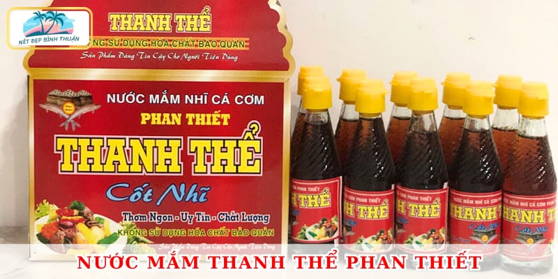 Nước mắm Thanh Thể không chất bảo quản, hương vị đậm đà