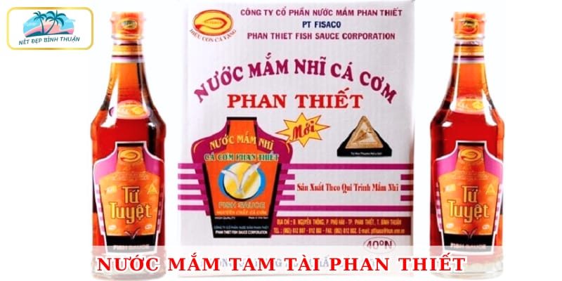 Nước mắm Tam Tài - độ đạm cao, sản xuất an toàn, thơm ngon đậm đà