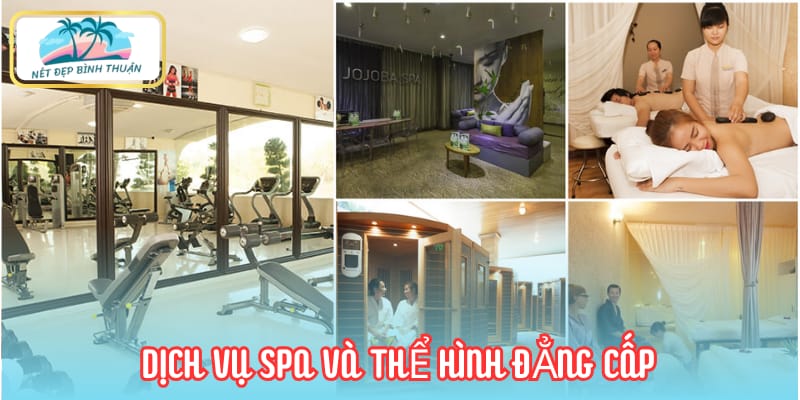 Hệ thống spa toàn diện và phòng gym đẳng cấp