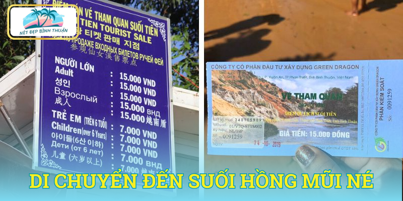 Hướng dẫn di chuyển đến Suối Hồng Mũi Né dễ dàng