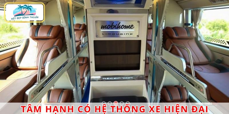 Dàn xe giường nằm và limousine luôn đảm bảo an toàn tối ưu cho hành khách