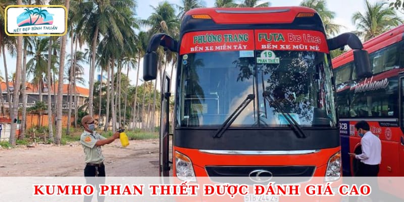 Tận hưởng không gian thoải mái, sạch sẽ với nhiều dịch vụ hỗ trợ của Kumho Phan Thiết